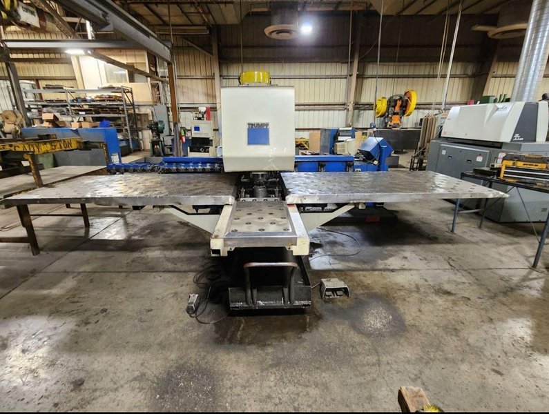 TRUMPF TRUMATIC 500 CNC TURRET PUNCH. STOCK #0418623.