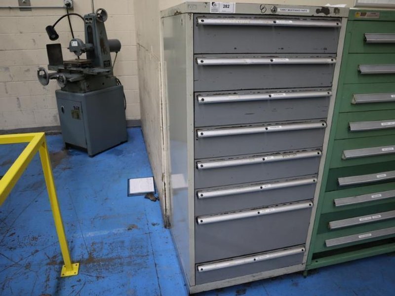 Turret Maintenance Parts and Hardware for Weidemann C3000 in 8 Drawer Cabinet- Auction Item