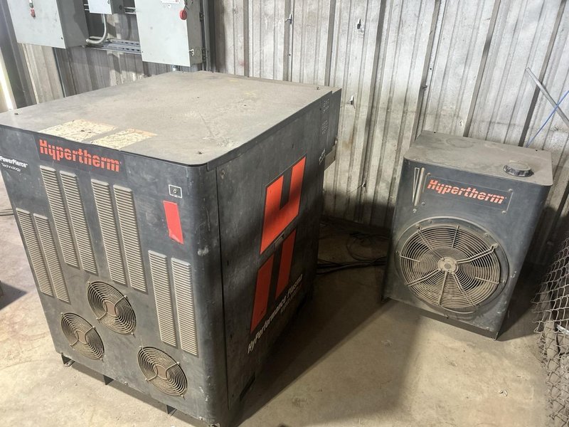 10′ x 25′ Controlled Automation BTL-923 Plasma Table, 2011 – Hypertherm HPR 400 XP, Chiller, Messer Fume Extractor