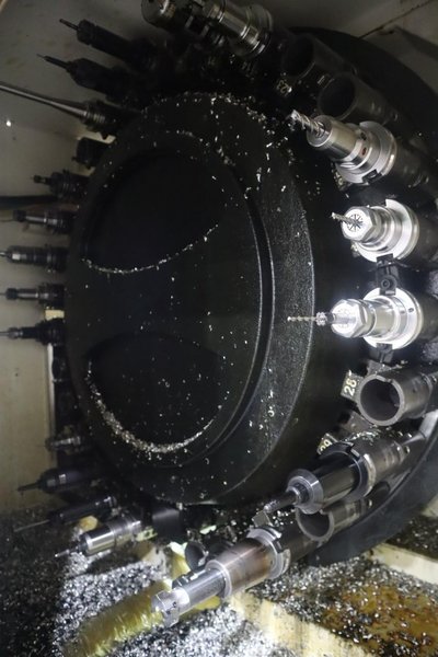 Mazak VCU-400A-5X 5-Axis CNC Vertical Machining Center, Mazatrol Matrix 2 CNC, 12K RPM, 30 ATC - New 2013- Auction Item