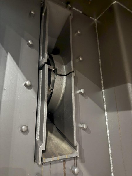 72” TABLE PANGBORN MODEL 6LK-7 ROTOBLAST SHOT BLAST MACHINE: YOBRO #24410