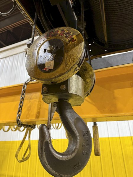 7.5 TON x 48'-9'' x KONE CRANES FREE STANDING CRANE SYSTEM, COMPLETE WITH 140' RUNWAY BEAMS AND UPRIGHTS: YOBRO #24534