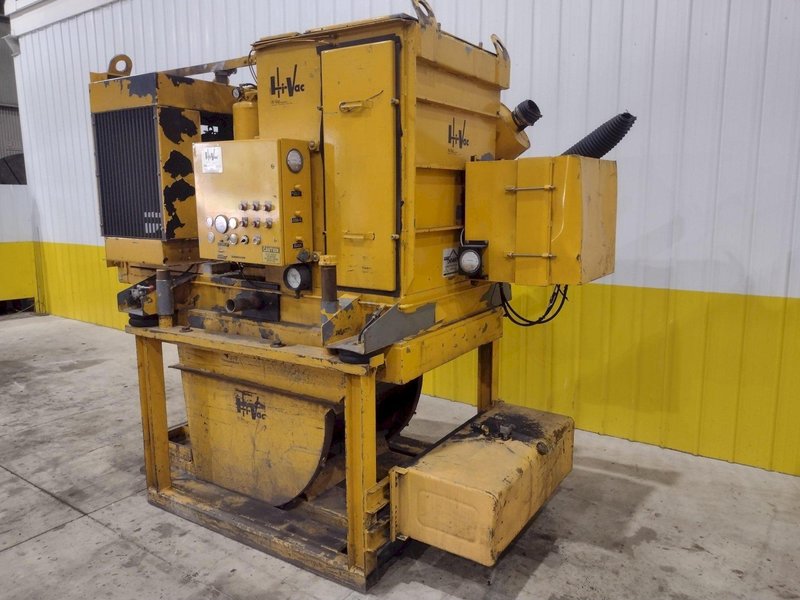 HI VAC MODEL #250D PORTABLE VACUUM WITH DEISEL ENGINE: STOCK #21855