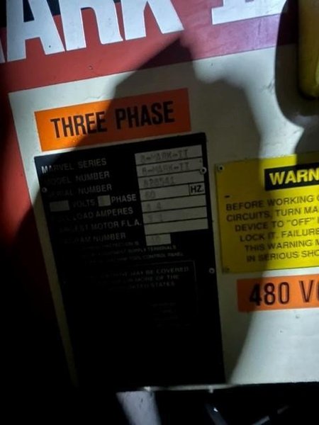 MARVEL 8 MARK 2 VERTICAL BAND SAW STOCK #3627