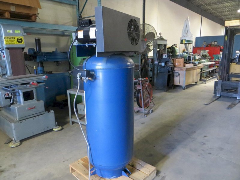 5 HP, Eagle Vertical Air Compressor, 60 Gallon Tank, 208/230 Volt, Single Phase