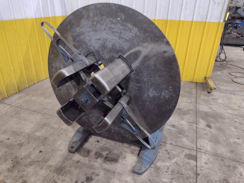 6,000 LB X 24&quot; LITTELL MODEL #60-24 PULL OFF COIL REEL UNCOILER, HYDRAULIC EXPANSION: STOCK #23703