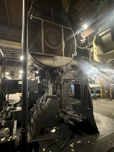 1600 TON AJAX FORGING PRESS, NEW IN 1978, 12" STROKE: YOBRO #24242