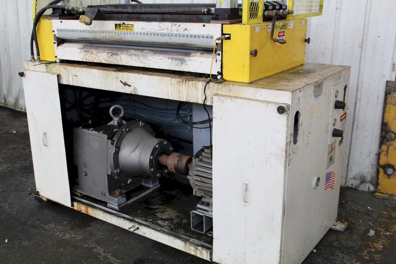 48' COIL HANDLING SYSTEMS STRAIGHTENER: STOCK #67553