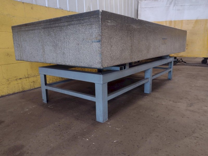 8&#039; X 4&#039; X 14&quot; ROCK OF AGES PRECISION LAYOUT INSPECTION GRANITE TABLE: STOCK #23802