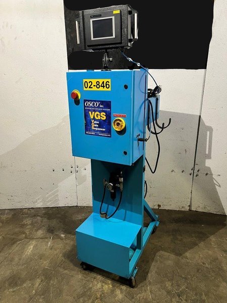 Osco Used VGS-AIR-8Z Pneumatic Valve Gate Controller, 8 Zone, yr. 2022