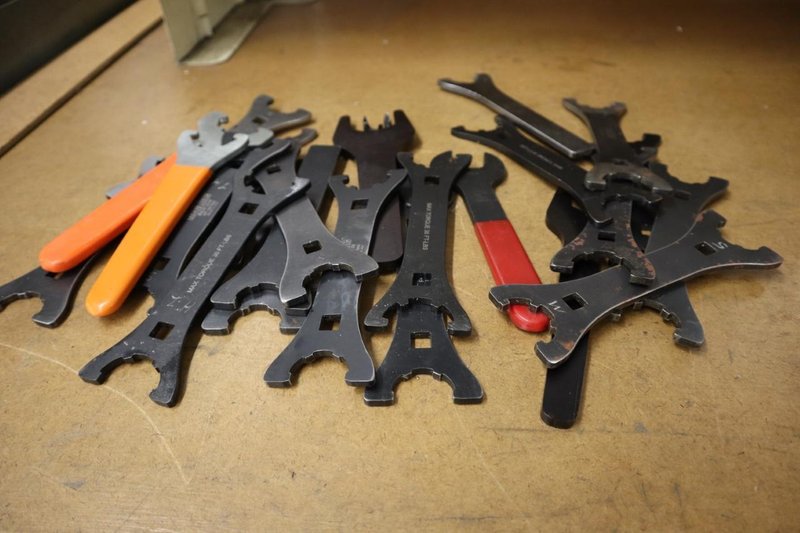 Collet Wrenches, Assorted Sizes- Auction Item