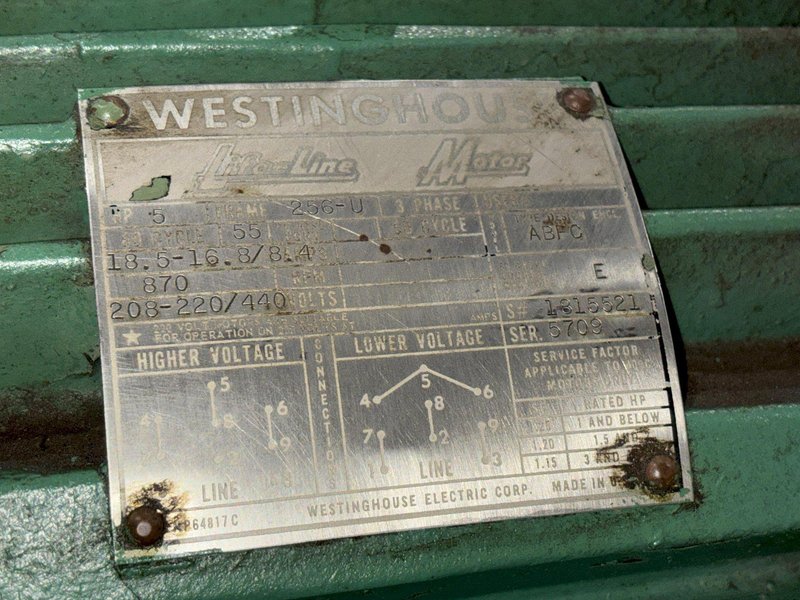 60 TON MINSTER MODEL #6 OBI STAMPING PRESS, 4" STROKE: STOCK #22137