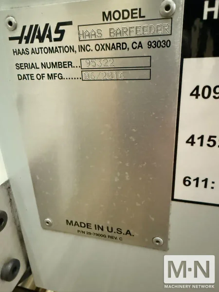 HAAS ST-20SS CNC Lathe, 2016 -  Live Tooling, Barfeed