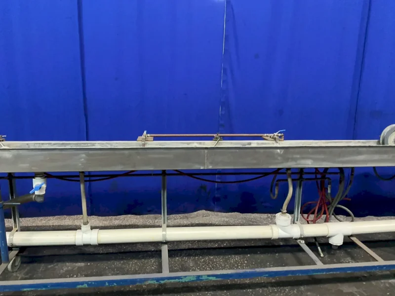 9” X 360” X 6” LARGE QUENCH TANK
