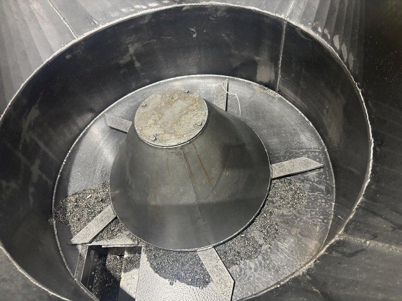 3&quot; x 2.75&quot; x 126 TON ARS MODEL #600 HYDRAULIC CHIP PUCKER BRIQUETTER: STOCK 22432