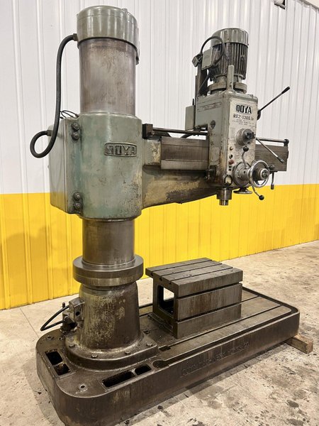 4&#039; X 13&quot; OOYA MODEL #RE2-1300A RADIAL ARM DRILL: STOCK #21178