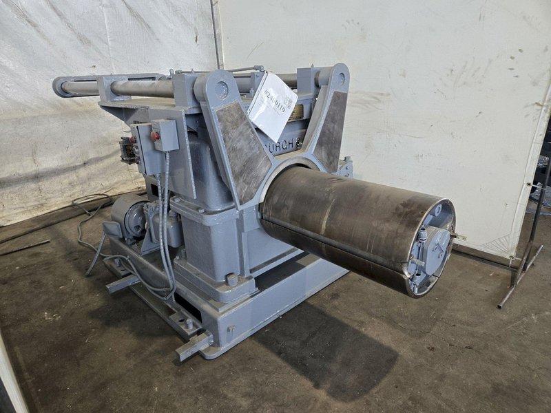 6,000 LB X 24" WIDE HORSBURGH &amp; SCOTT RECOILER. STOCK # 0980726