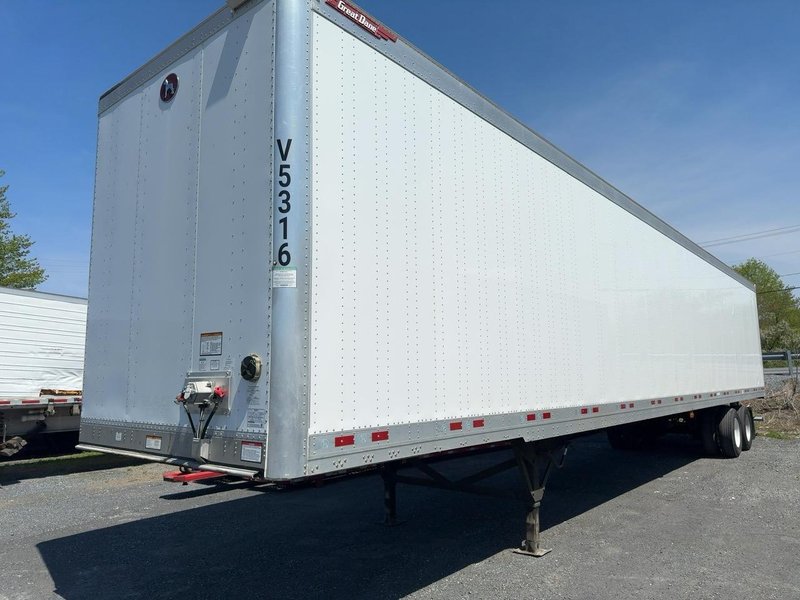 Great Dane CS1 Champion 53′ x 102″ Composite Dry Van Trailer, 2022 – Air Ride, Swing Doors, Wood Floor, Tandem Axle