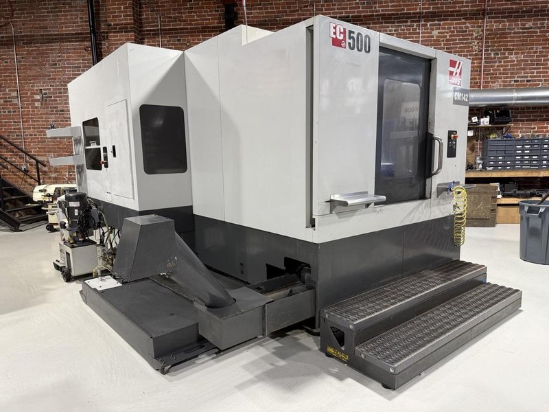 Haas EC-500 HMC, 2012 – Probe, Rigid Tapping, TSC