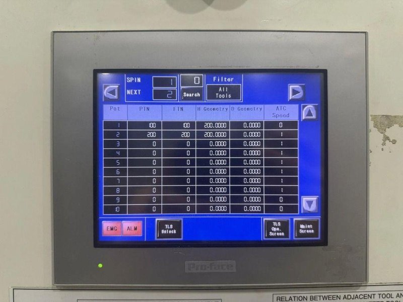 MAKINO CNC HMC  -  A61NX