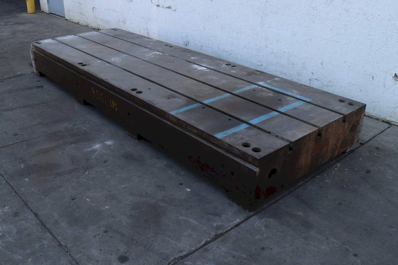 144&#039; X 48&#039; WIDE X 12-1/2&#039; THICK T SLOTTED FLOOR PLATE; STOCK #73254