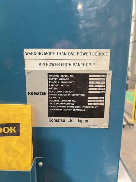 220 TON KOMATSU GAP FRAME PRESS