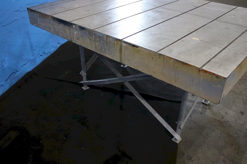 50" X 70" PORTAGE STEEL LAYOUT TABLE: STOCK #75262