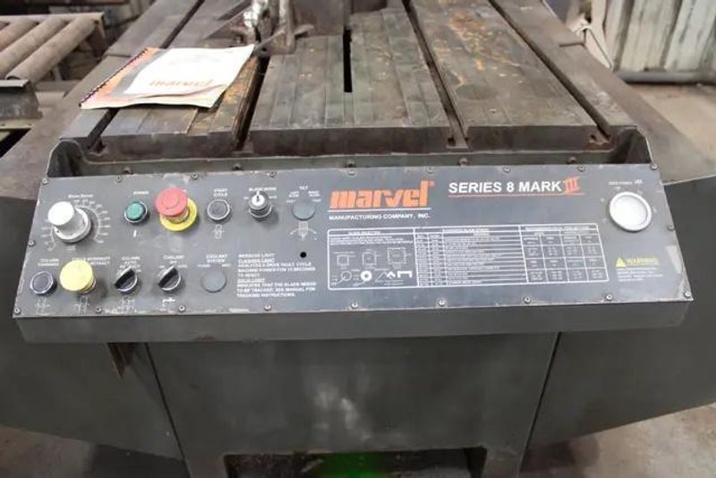 18" X 22" MARVEL MODEL #SERIES 8 MARK-III VERTICAL BANDSAW: YOBRO #25798