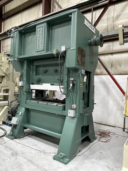 250 ton Minster E2-250-60 Hevi-stamper - Used High Speed Mechanical Metal Stamping Lamination Press For Sale