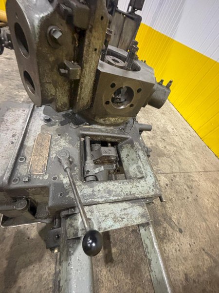 #2A WARNER &amp; SWASEY MODEL #M-510 TURRET LATHE WITH BAR FEED: YOBRO #24459