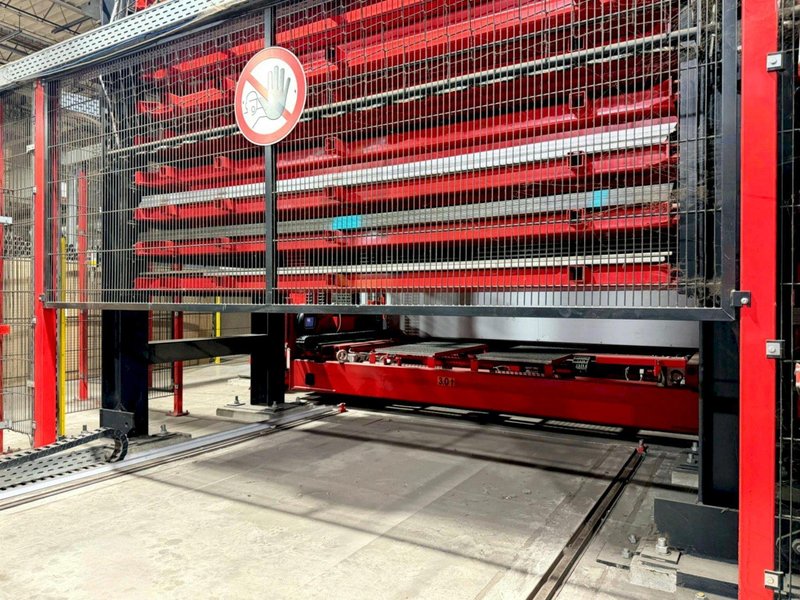 Kasto Uniline Sheet Metal In-Line Storage System