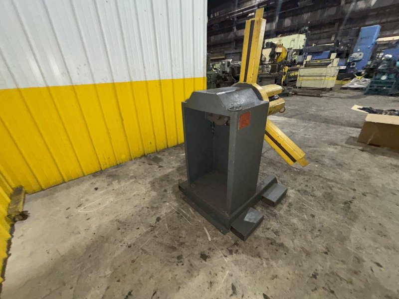 2,500 LBS X 20&quot; AMERICAN STEEL LINE MODEL #60-25NM PULL OFF COIL REEL UNCOILER: YOBRO #23897