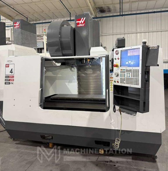 Haas VF-4B CNC Vertical Machining Center – 4th &amp; 5th Axis Ready Mill
