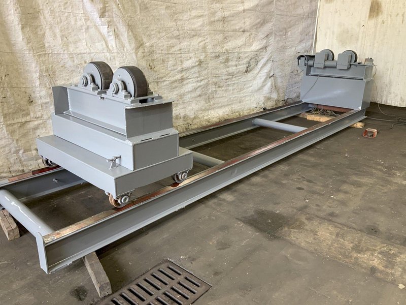 10 TON WELDWIRE SLIDING TANK ROLLS SET: STOCK #81337