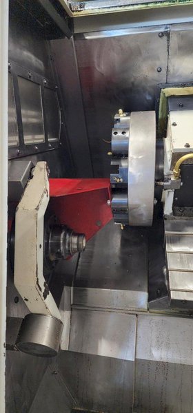 Haas HL-2 CNC Lathe Turning Center, 5C Closer, Programmable Tailstock, Chip Auger