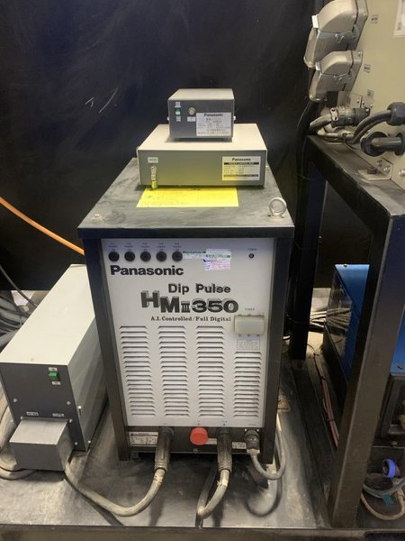 Miller Performarc PA1100SS (PA212S) Robotic Weld Cell, 2012 – Panasonic TAWERS TA-1900 Robot, 350 Amp Panasonic Dip Pulse HMIII350, Dual Light Curtains