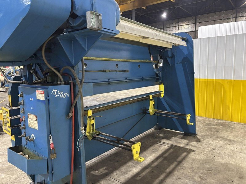 100 TON X 12' WYSONG MODEL #100-10 MECHANICAL BRAKE: STOCK #22108