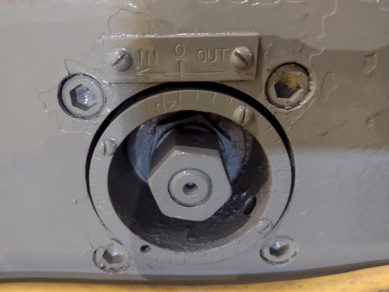 2&quot; REED MODEL B-111 CYLINDRICAL 2-DIE HORIZONTAL THREAD ROLLER THREADER: STOCK #16954