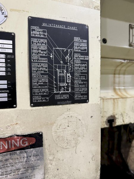 440 TON KOMATSU SSSC STAMPING PRESS