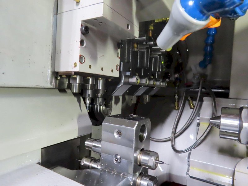 Nomura NN-16SB6 Type 3 CNC Swiss Type Automatic Screw Machine with Mitsubishi M70 CNC Control, Edge Bar Feed, MP High Pressure Coolant and MORE!- Auction Item