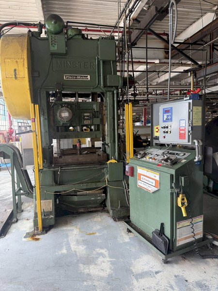 75 TON MINSTER MODEL P2-75 STRAIGHT SIDE PRESS, 3" STROKE: YOBRO #26206