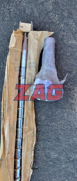 Nissei Like New FNX / NEX 50MM Screw, Smear Tip, End Cap and Nozzle.  Fits 50E or 50A Injection Unit