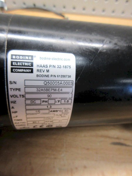 Used Haas 32-1875 Tool Changer Carouse/Shuttle Motor Assembly