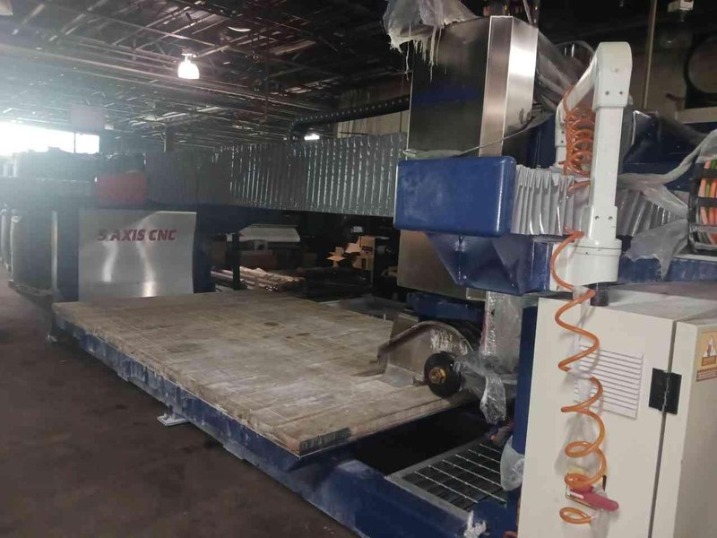 Verona PF-CNC Platinum 5 Axis CNC Stone Bridge Saw, 2022