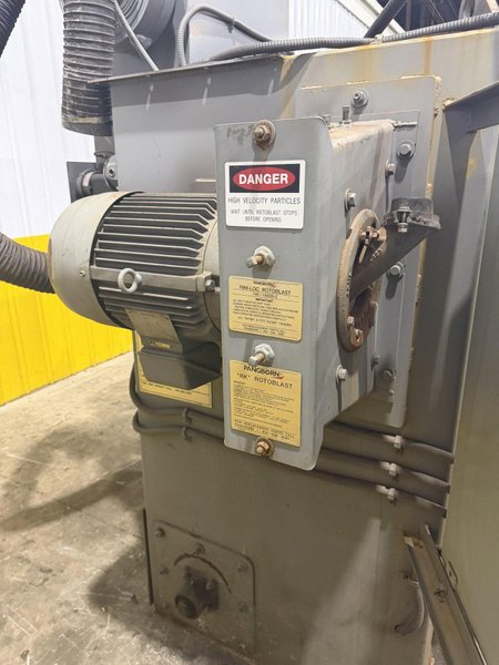 48" PANGBORN MODEL #4LK ROTARY TABLE SHOT BLAST MACHINE : YOBRO 25905