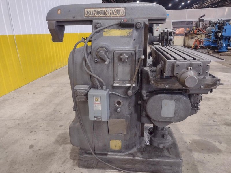 3 HP CINCINNATI MODEL 1-18 PLAIN HORIZONTAL MILLING MACHINE: STOCK #21030
