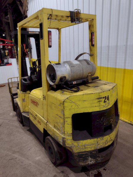8000 LBS HYSTER MODEL S80XM LP-GAS FORKLIFT: STOCK #18837