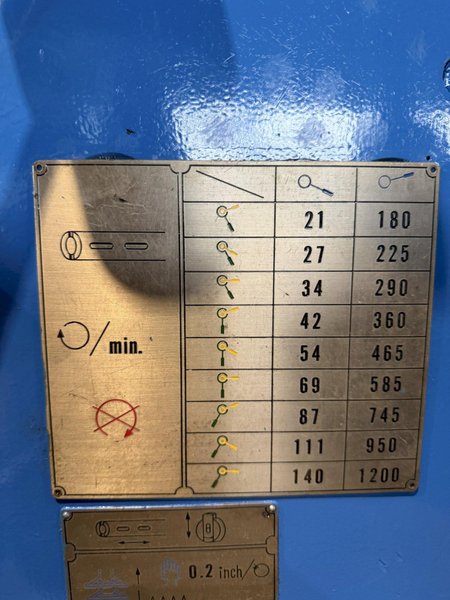 3.35" NOMURA B85-SR HORIZONTAL TABLE TYPE BORING MILL.(BUILT IN ROTARY) STOCK # 1111825