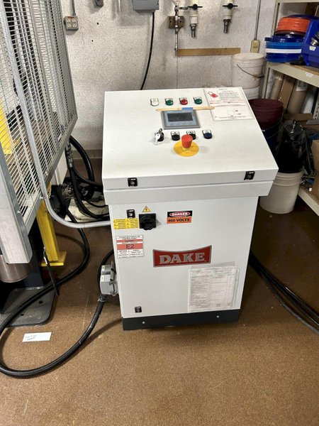 150 TON DAKE MODEL #PSQ 150A HYDRAULIC 4-POST PRESS, 2018: STOCK #21942