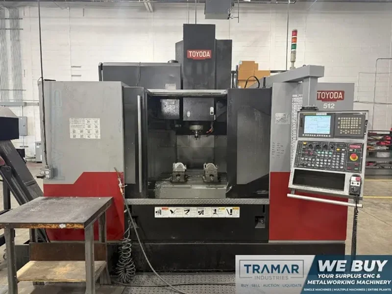 TOYODA 51" x 25.6”  TABLE CNC VMC  -  FV-1165